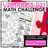 Valentine's Day 4th Grade Math Review Challenge | Math Tes