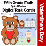 Valentine's Day 5th Grade Digital Task Cards Boom Cards™ |