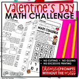 Valentine's Day 5th Grade Math Review Challenge | Math Tes