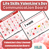 Valentine's Day AAC Communication Board -Visual, Autism, S