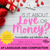 Valentine’s Day AP Language and Composition | Argument Sty