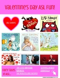 Valentine's Day ASL stories and vocabulary