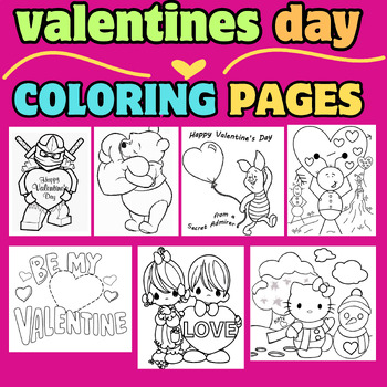 Valentine S Day Activities 2024 Valentine S Day Coloring Pages   Original 10945412 4 