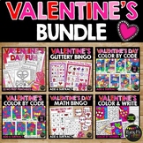Valentine's Day Activities BUNDLE | Bingo | No Prep Worksh