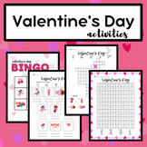 Valentine's Day Activities: ESL Friendly!