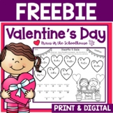 Valentine's Day Activities FREEBIE | Easel Activity Distan