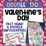 Valentine’s Day Activities - Fact Hunt and Doodle Poster -