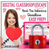 Valentine's Day Digital Escape Room Math Game