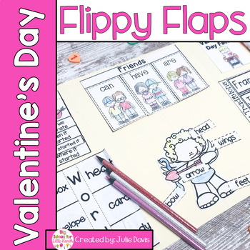 Preview of Valentine's Day February Craft Project - Kindergarten 1st Grade Writing Activity