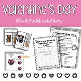 Valentine's Day Activities | Math & ELA Activities