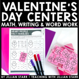 Valentine's Day Activities | Math, Writing and Word Work Centers