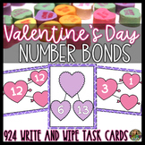 Valentine's Day Activities- Number Bonds to 20 Math Center