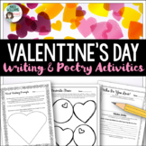 Valentine's Day Activities - Poetry, Writing & More!