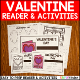 Valentine’s Day Activities, Reader, Writing Printables, & 