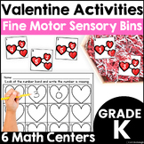 Valentine's Day Activities - Sensory Bin Math Centers for 
