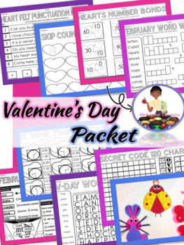 Preview of Valentine's Day Activities Valentines Day Reading Comprehension Passages