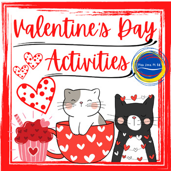 Preview of Valentine's Day Activities and Worksheets for Kindergarten