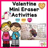 Valentines Day Activities with Mini Erasers