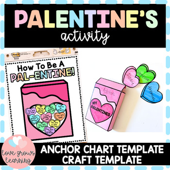 Preview of Valentine’s Day Activity Craft First Grade