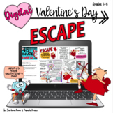 Valentine's Day Activity Escape Room DIGITAL