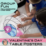 Valentine's Day Activity | Extra Large Coloring Sheets for