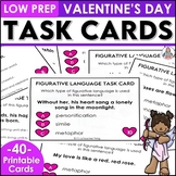 Valentine's Day Activity - Figurative Language Task Cards