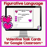 Valentine's Day Activity - Figurative Language Task Cards 