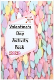 Valentine's Day  Literacy Activity  and Craft Pack