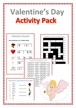 Preview of Valentine's Day Activity Pack