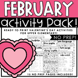 Valentine's Day Activity Pack | Worksheets