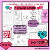 Valentine's Day/February Activity Packet- SEL FOCUS- Morni