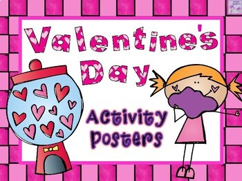 Preview of Valentine's Day Activity Posters