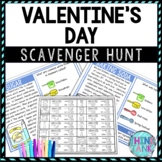 Valentine's Day Activity - Scavenger Hunt Challenge