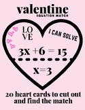 Valentine's Day Activity Solving Equations