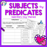 Valentine's Day Activity - Subjects and Predicates - Febru