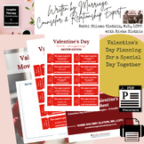 Valentine's Day Activity Worksheets Couples Families Marri