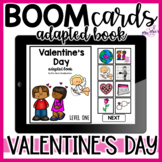 Valentine's Day: Adapted Book- Boom Cards