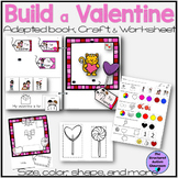 Valentine's Day Adapted Book and Craft "Build a Valentine"