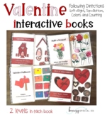 Valentine's Day Adapted Books Following Directions + Seque