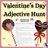 Valentine's Day Adjective Hunt Activity/Worksheet