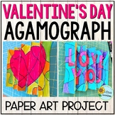 Valentine's Day Agamograph Art Project | Foldable 3D Paper Craft
