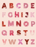 Valentine's Day Alphabet + Number Prints