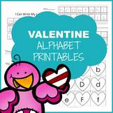 Valentine's Day Alphabet Printables