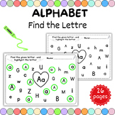 Valentine's Day Alphabet Recognition Activity | find the l