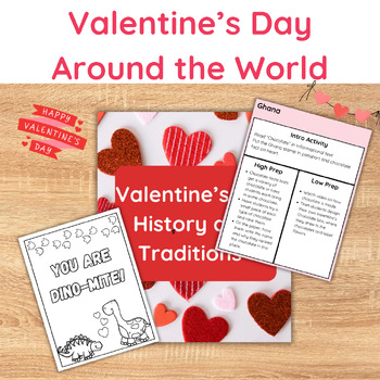 Preview of Valentine's Day Around the World Lesson Plans and Engaging Activities