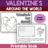 Valentine’s Day Around the World! Printable Book