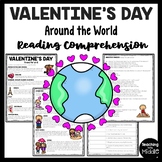 Valentine's Day Around the World Reading Comprehension Wor