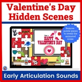 Articulation Activities Preschool - Valentine's Day - Earl