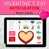 Valentine's Day Articulation BOOM Cards for Speech Therapy