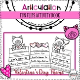 Valentine's Day Articulation Fun Flips - Activity Book